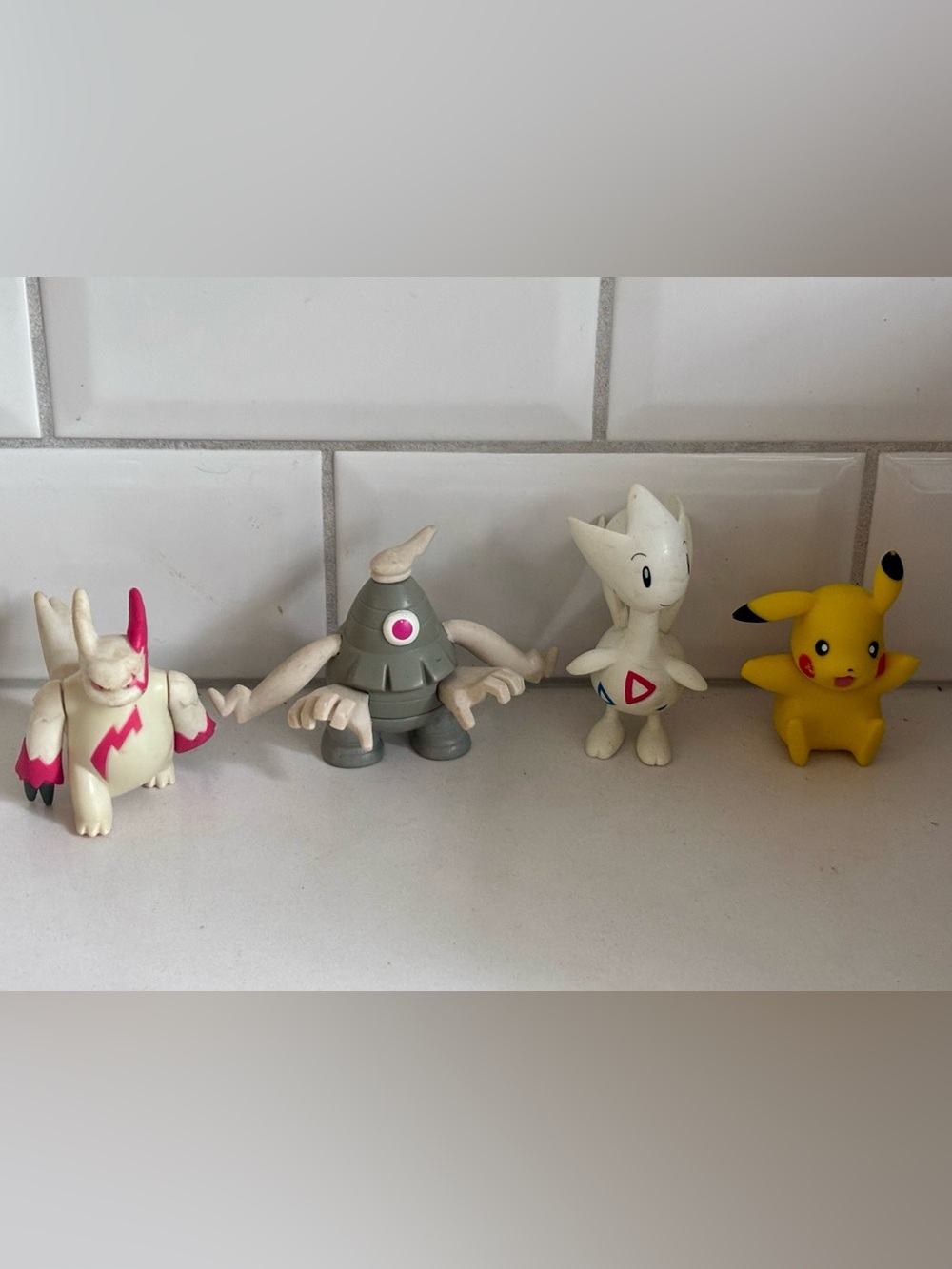 Pokémon figurines Toxtricity, Dusclops, Togetic, Pikachu Jakks 2007